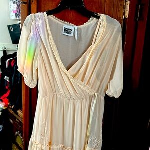 Cleaning out closet Reclaimed Vintage Peach dress